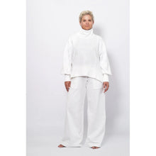 Load image into Gallery viewer, NELLIE COLLEGE PANTS - WHITE