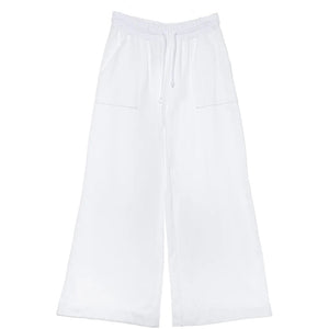 NELLIE COLLEGE PANTS - WHITE