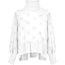 Load image into Gallery viewer, NELLIE COLLEGE SWEATER - WHITE