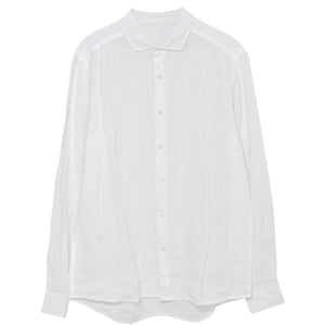 Men's linen shirt - White